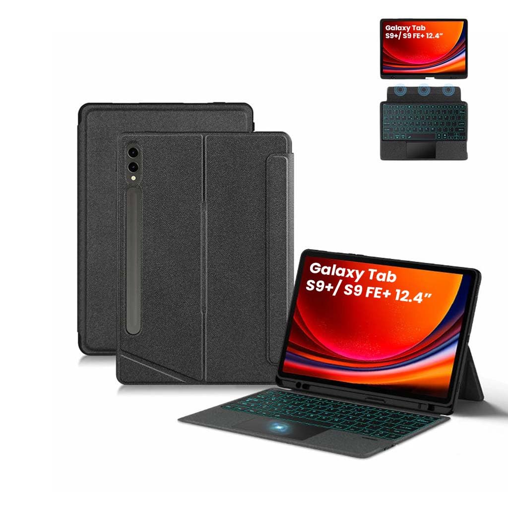 Amazon.in: Buy TECPHILE Keyboard Case for Samsung Galaxy Tab S9 Fe