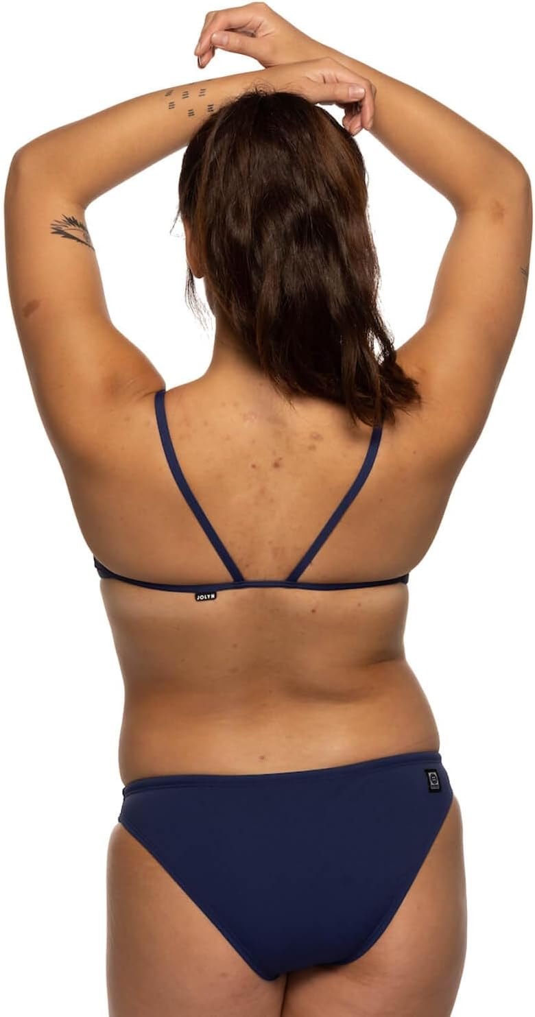 JOLYN Midl Bikini Bottom, Medium-Full Coverage Women's Athletic Swimsuit Bottom, Sport Bathing Suit Bottom