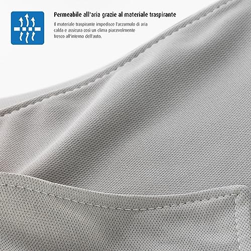 Reer Shinesafe Premium - Tenda Parasole Per Passeggino, Colore: Grigio - 9