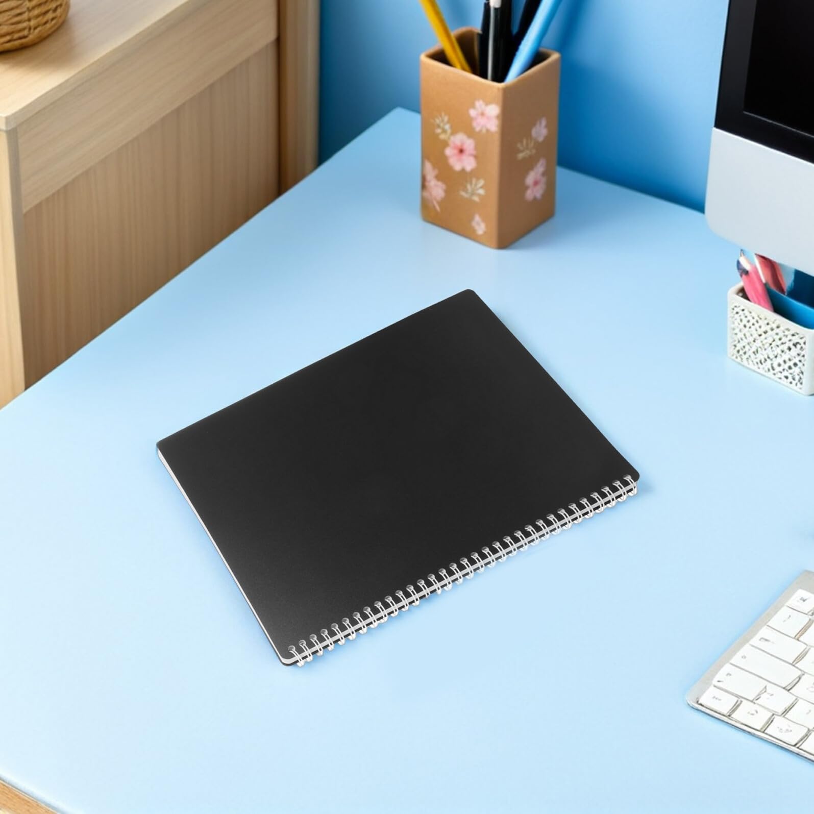 GARVALON Album Autocollant Réutilisable 2 Pièces avec Outils Livre de Collection D'autocollants avec Feuilles de Protection Décoratif et Élégant pour Garçon et Filles et Collectionneurs