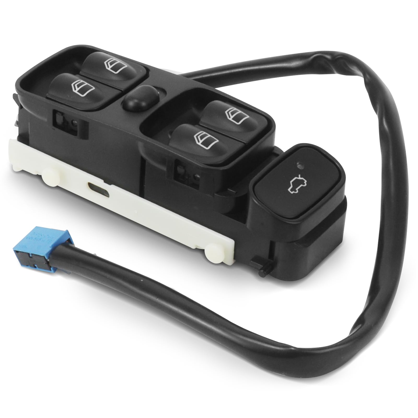 - 2098203410 Window Lifter Switch 2000-2010 Compatible with Mercedes CLK200K CLK240 CLK280 CLK350 Replacement# 20982034109116 V30-73-0313