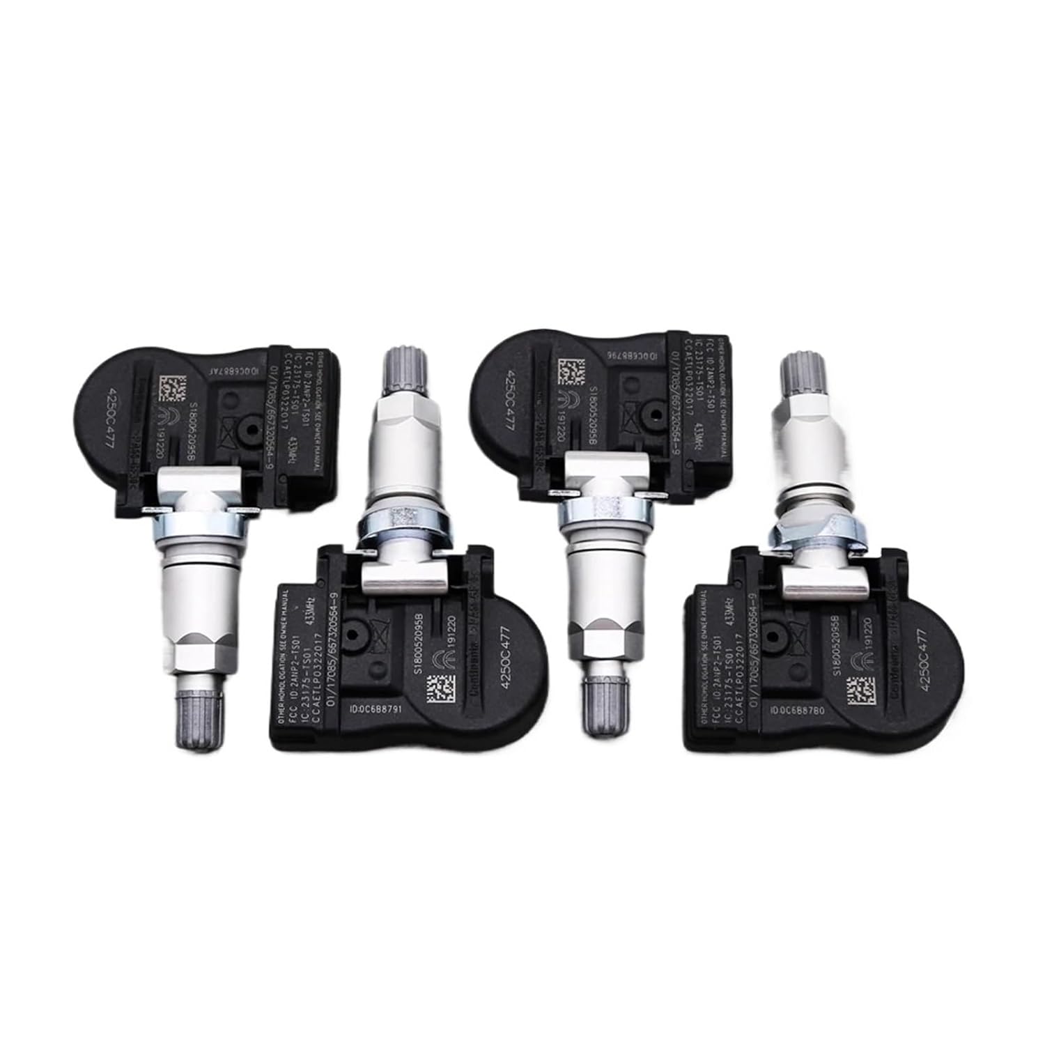 4PCS 4250C477 433MHZ Car TPMS Tire Pressure Sensor