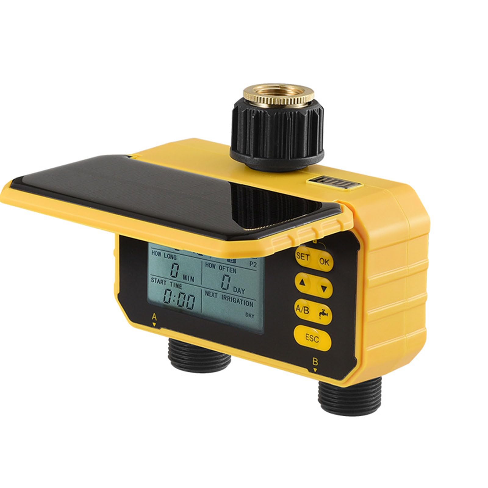 Dispositivo irrigazione Automatico per Giardini con Programmazione esatta e Robusto Timer per irrigatore per costruito in ABS