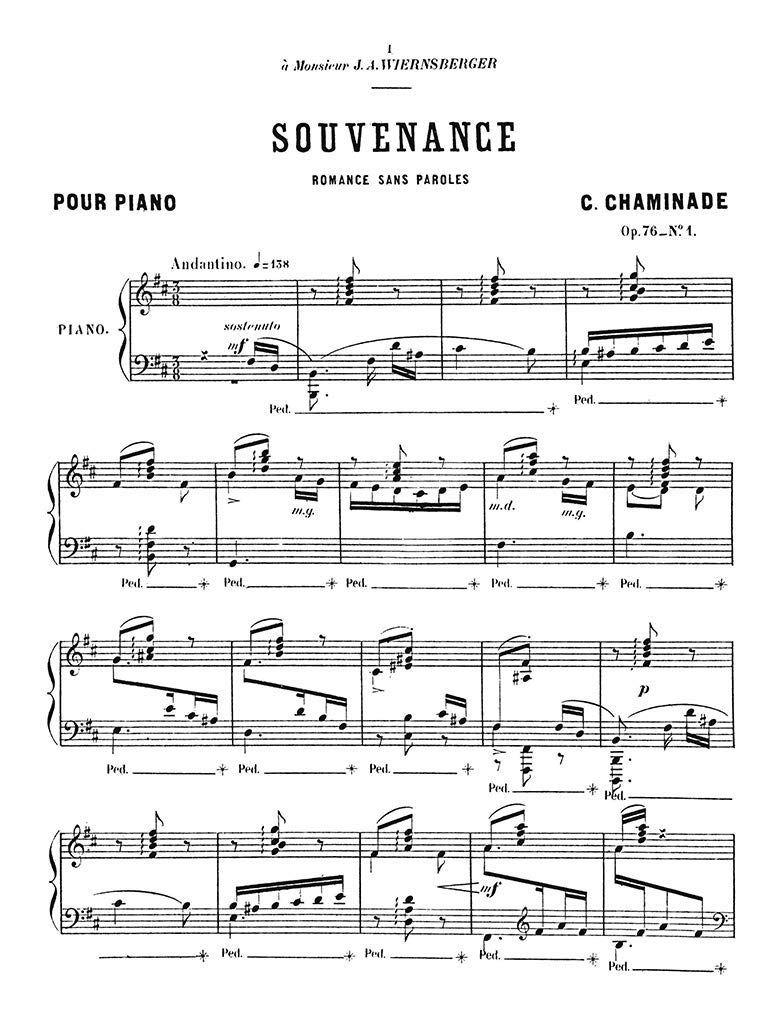 6 Romances sans paroles, Op. 76 - Image 2