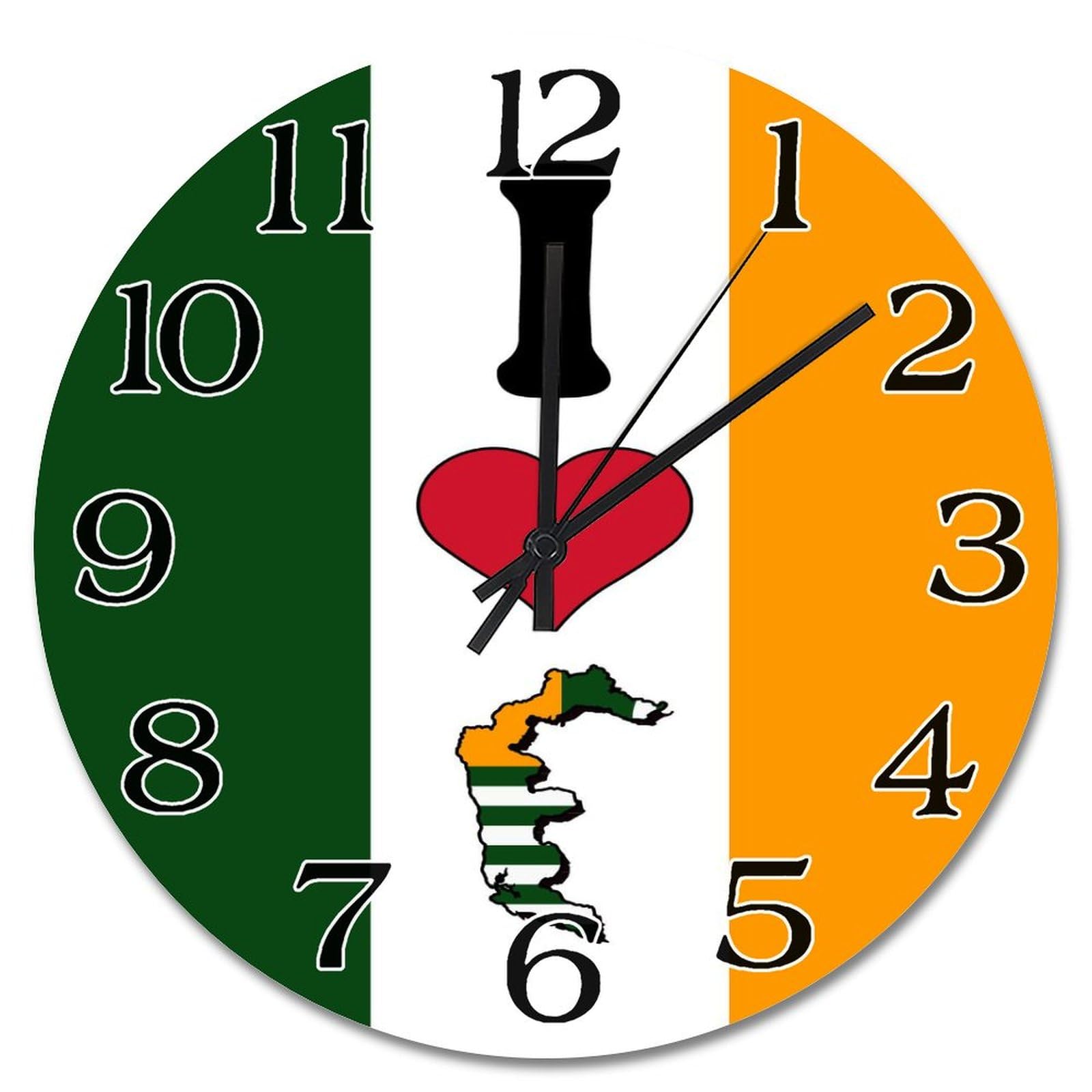 Grande horloge Azad Cachemire vintage : cadeau idéal ami étranger
