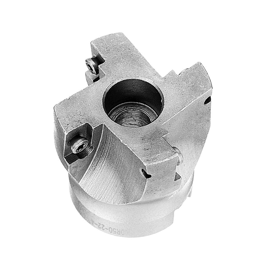 RanDal Fraise À Surfacer Mt4 Fmb22 400R-50-22 Avec Inserts 4Pcs Apmt1604 Pour Fraiseuse