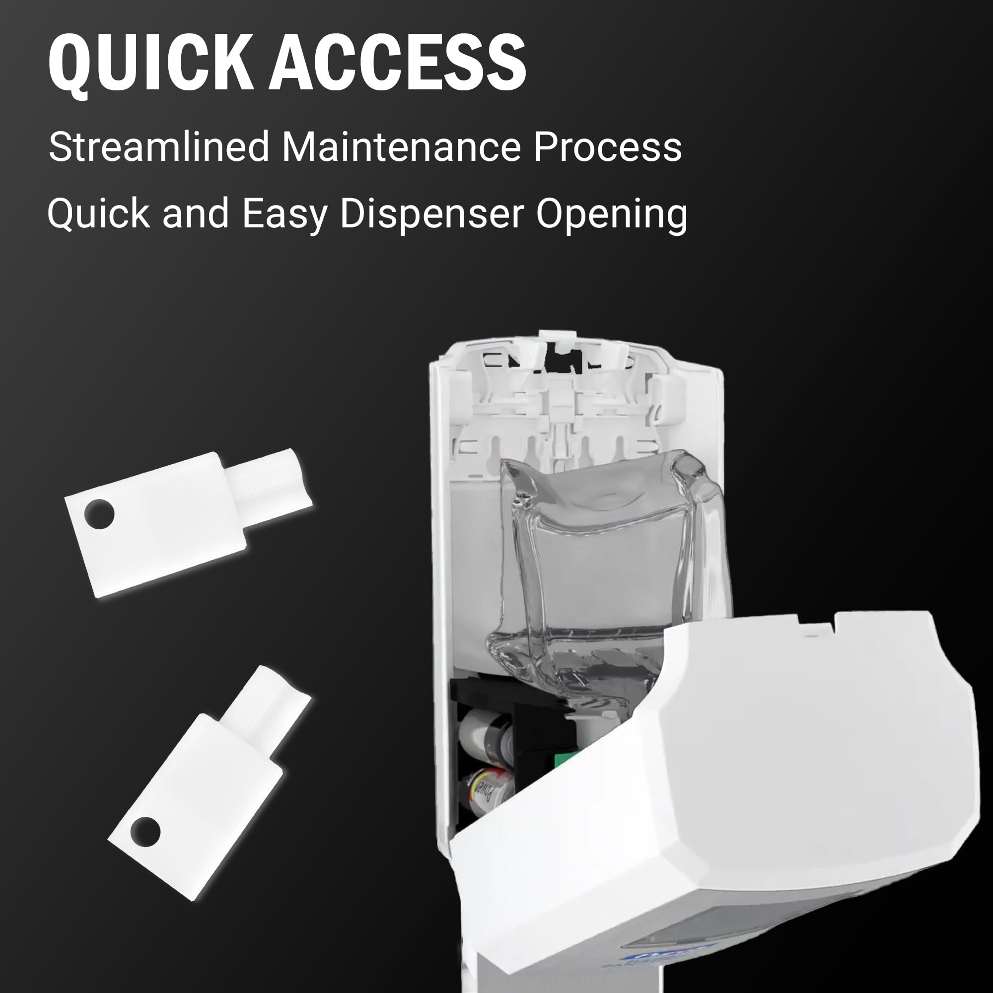 Amazon.com: 2 Pack Hand Sanitizer Soap Dispenser Key Compatible