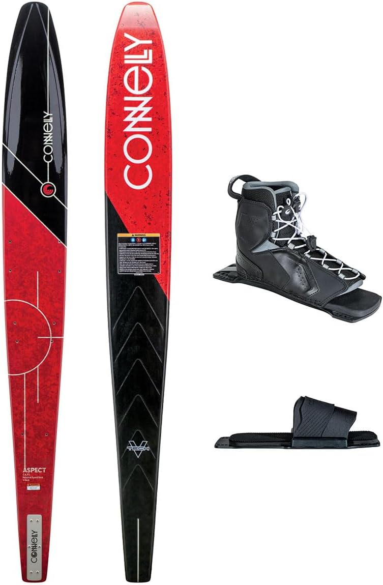 Connelly Aspect Waterski 2025, 67", Tempest - Men's 9-11 - Rear Toe Plate