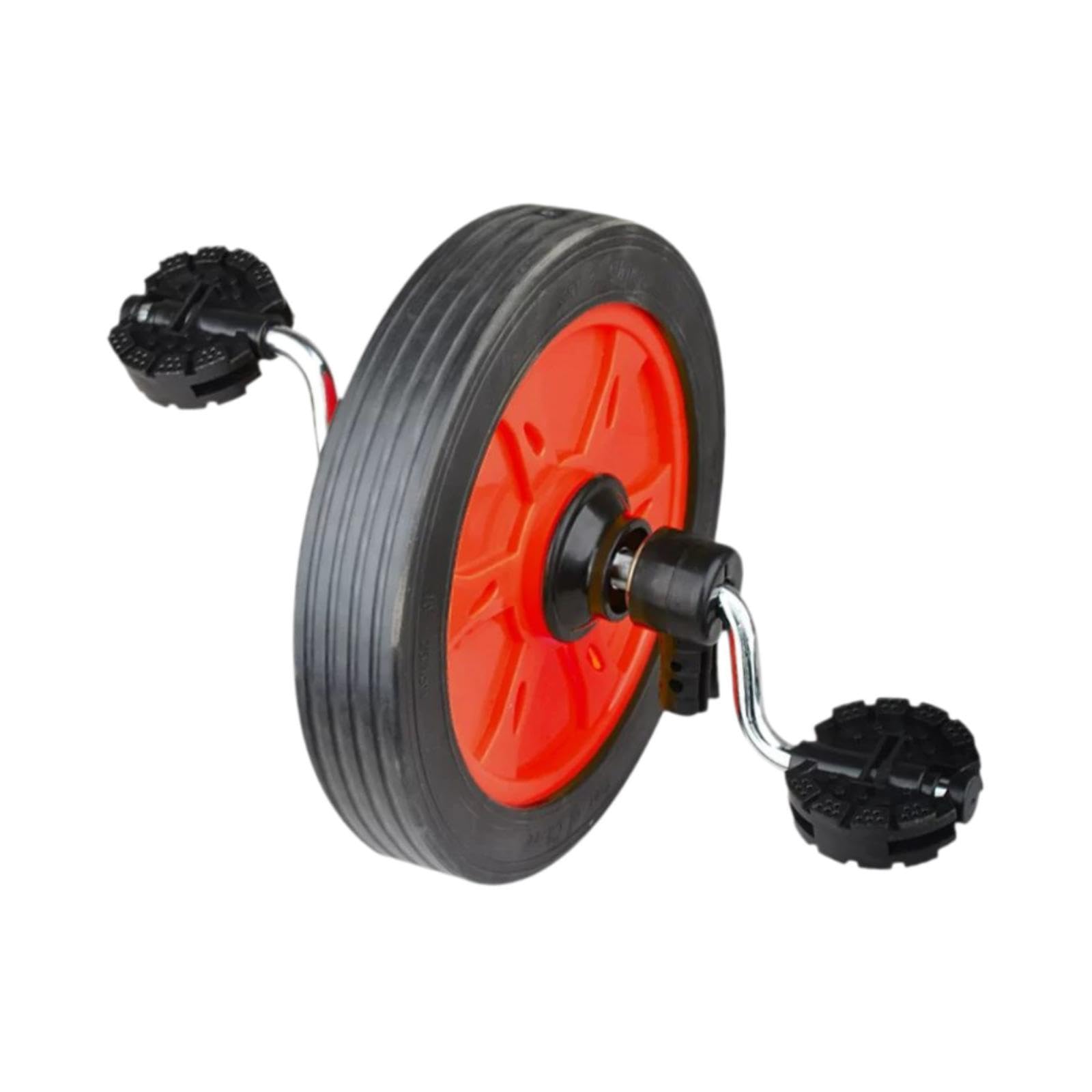 Roues de Rechange pour Enfants, Montage Facile, Compatibles avec Tous Les Modèles, Pneus en Mousse, Roulements, Roues de 1 Pouce, Rouge