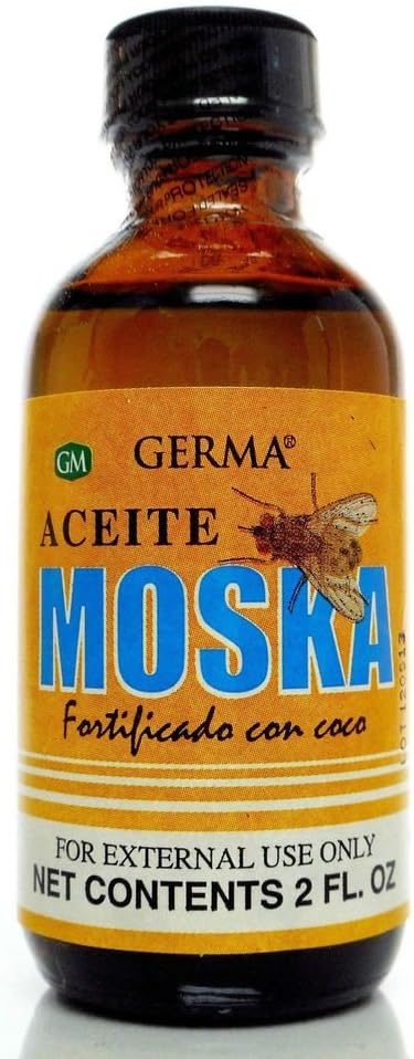 Aceite De Moska Fortificado Con Aceite De Coco Oil 2 Oz. By Germa