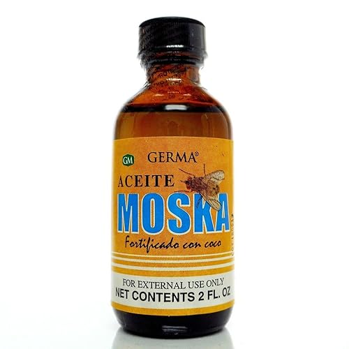 Aceite De Moska Fortificado Con Aceite De Coco 2 Oz Por Germa