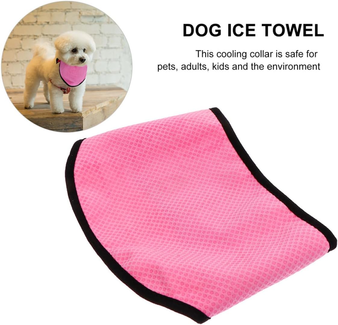 2pcs Dog Cooling Bandana Scarf, Breathable PVA, Temperature Adjusting image 3