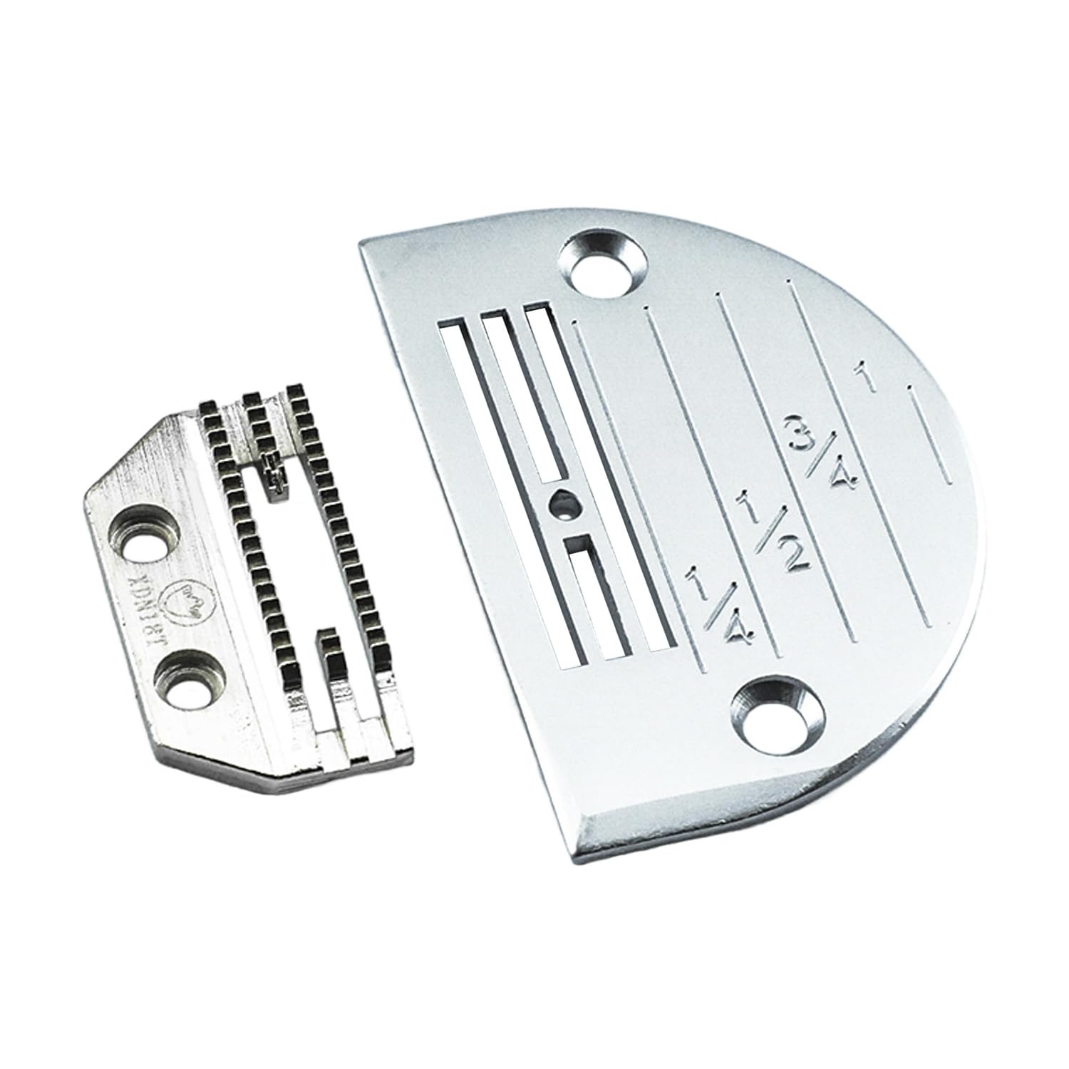 Blooy - Standard Needle Plate & Feed Dog Kit Fits JUKI Brother Singer Jack Industrial Lockstitch Sewing Machines E16, E18, E20, E22, E24, E26 (E24+18T)-image-24