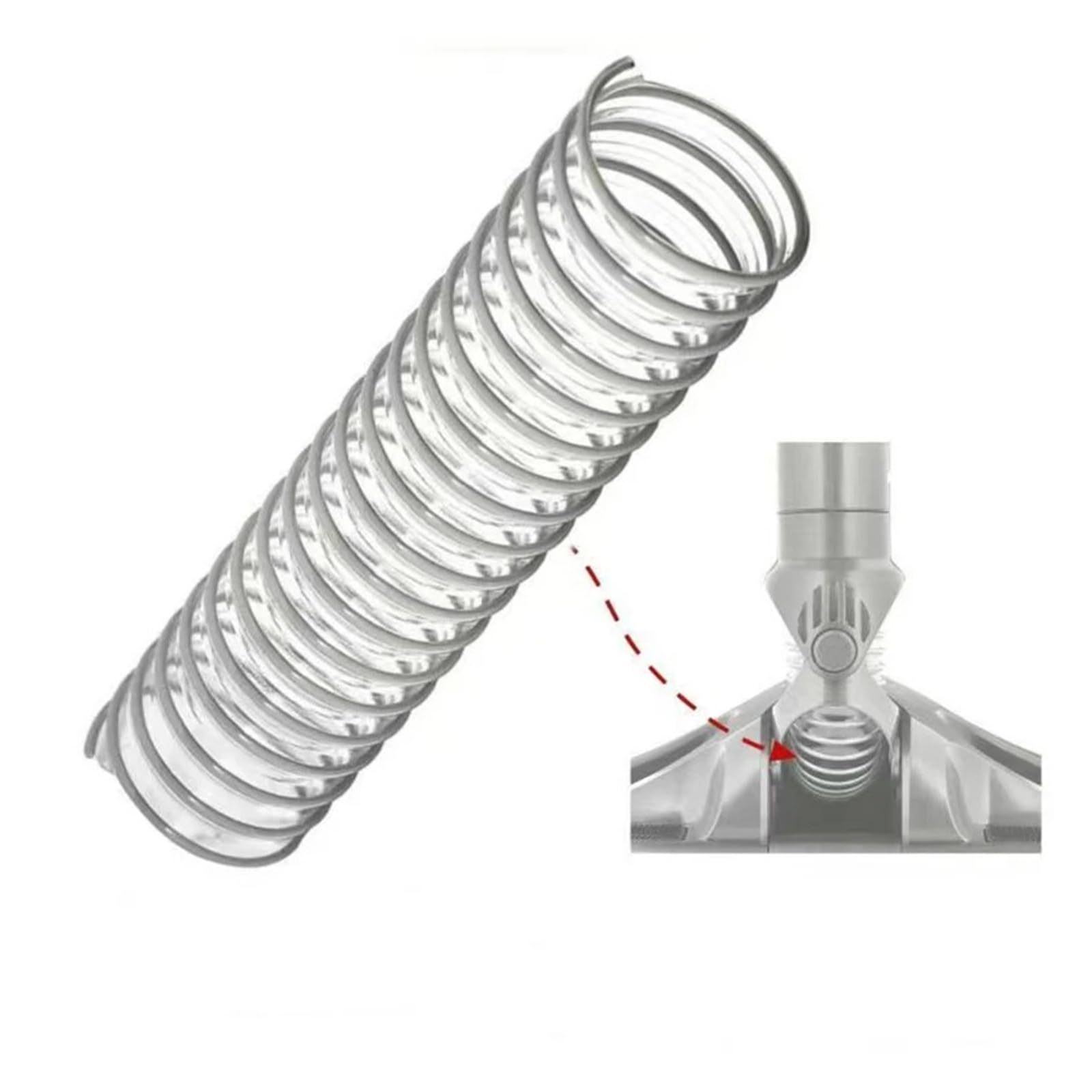 Vacuum Cleaner，Compatible for Hoover， Lower Duct Hose Flexible Tube for NV340 NV601 Replacement Parts Accessories