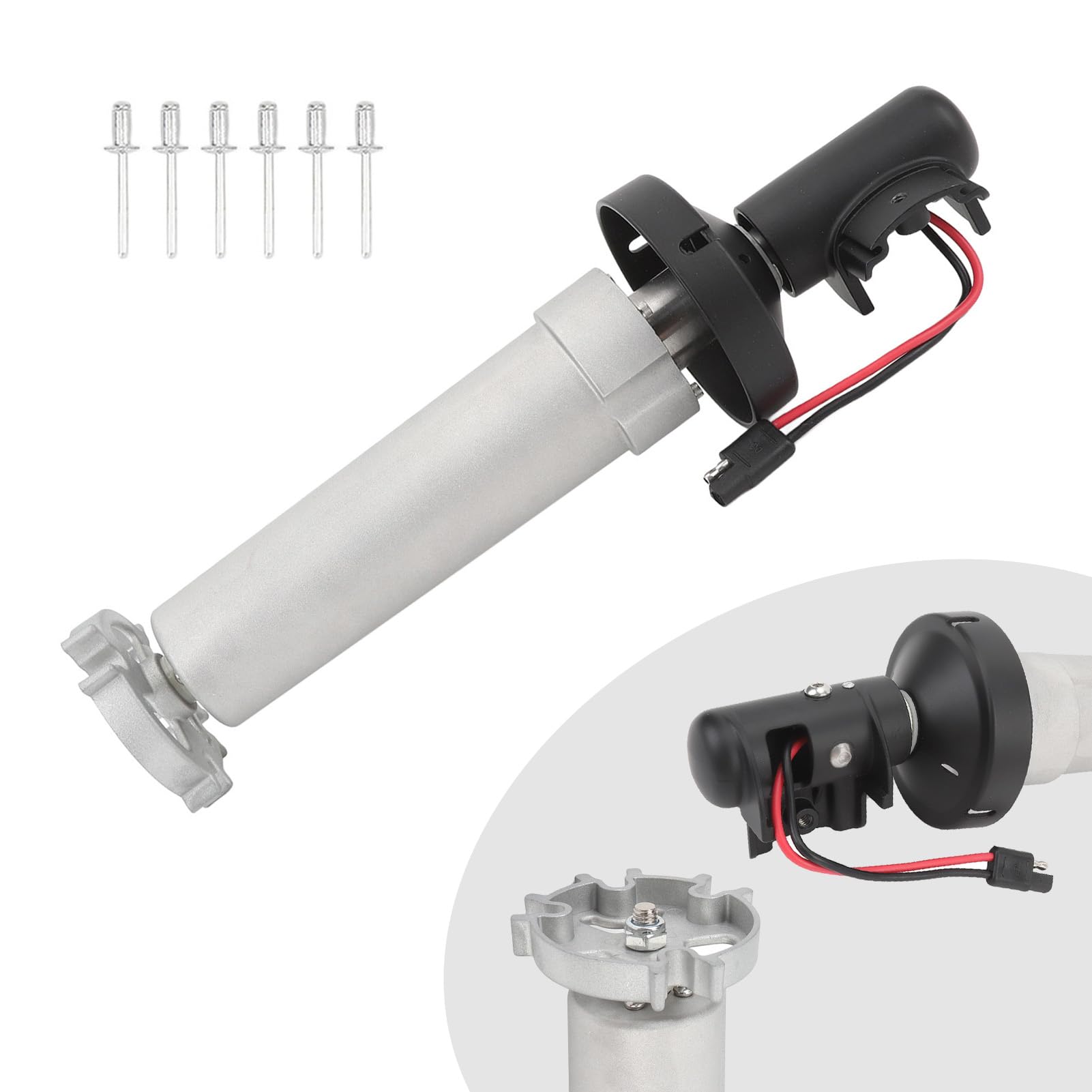 VGEBY Ensemble de Torsion pour Auvent de Camping-Car, motorisé 12V, côté