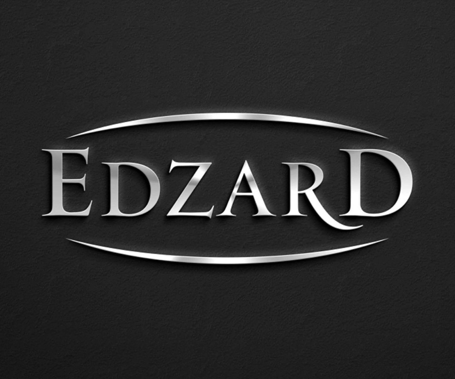 EDZARD Champanera Gideon (23 x 18 cm, H 16 cm), acero inoxidable niquelado, martillado, con asa de cuero vegano – enfriador de vino, enfriador de botellas, cubitera