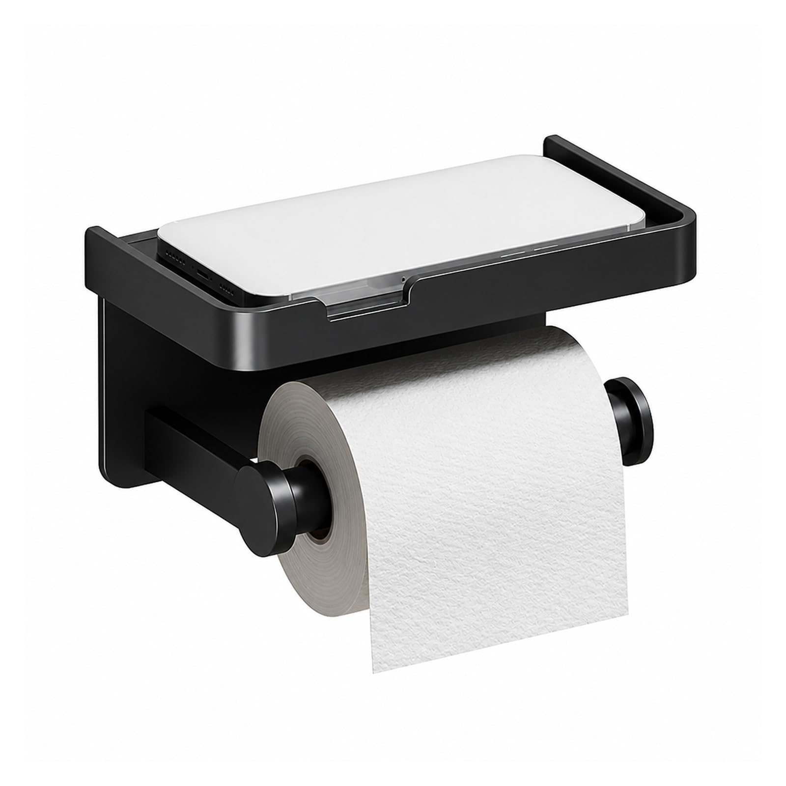 Toilet Roll Holder, Wall Mounted Toilet Paper Holder Tissue Rack,for Bathroom