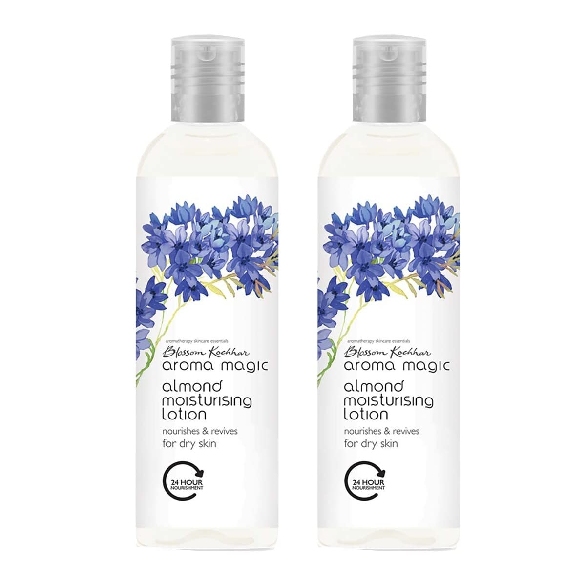 Aroma Magic Almond Moisturising Lotion SPF 15| for 24H nourishment |Moisturizes & revives skin| lotus leaf extracts, jojoba oils, geranium & rose essential oils| Daily Use |Dry Skin -100 ml Pack of 2-image-38