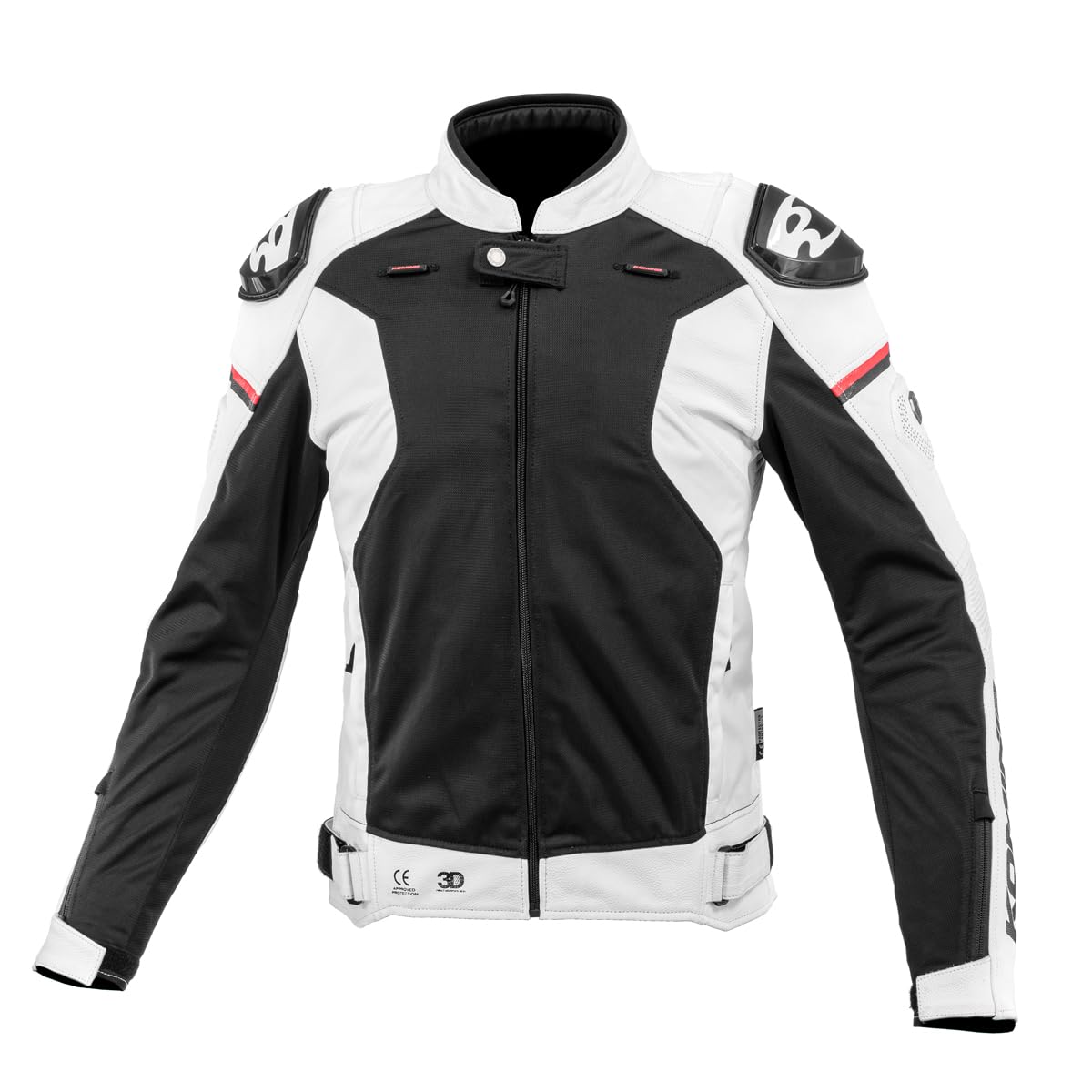 Amazon | [KOMINE] バイク用ジャケット 07-167 メンズ White XL JK-167