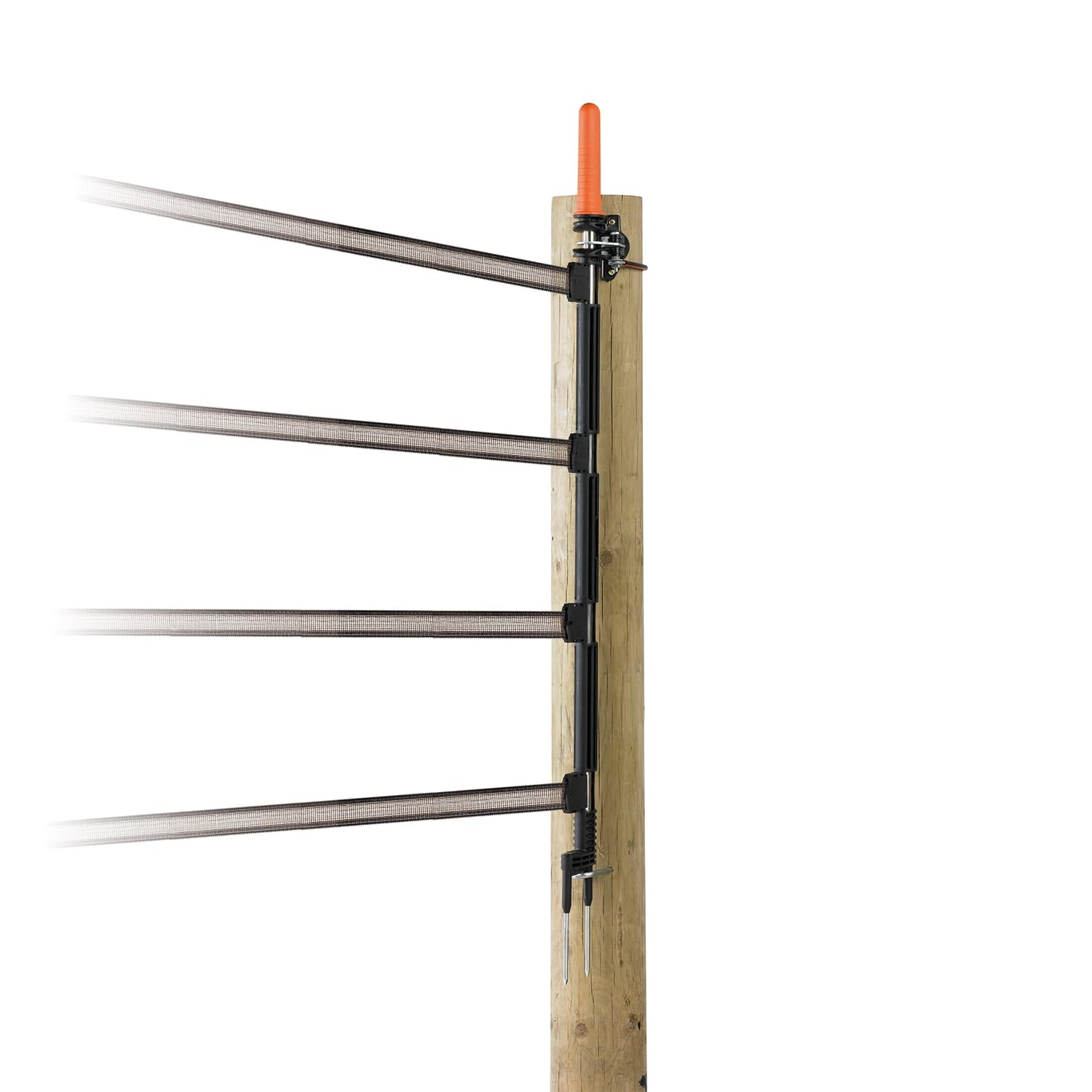 Gallagher - Cancello elettrico quattro nastri terra da 40mm 6m