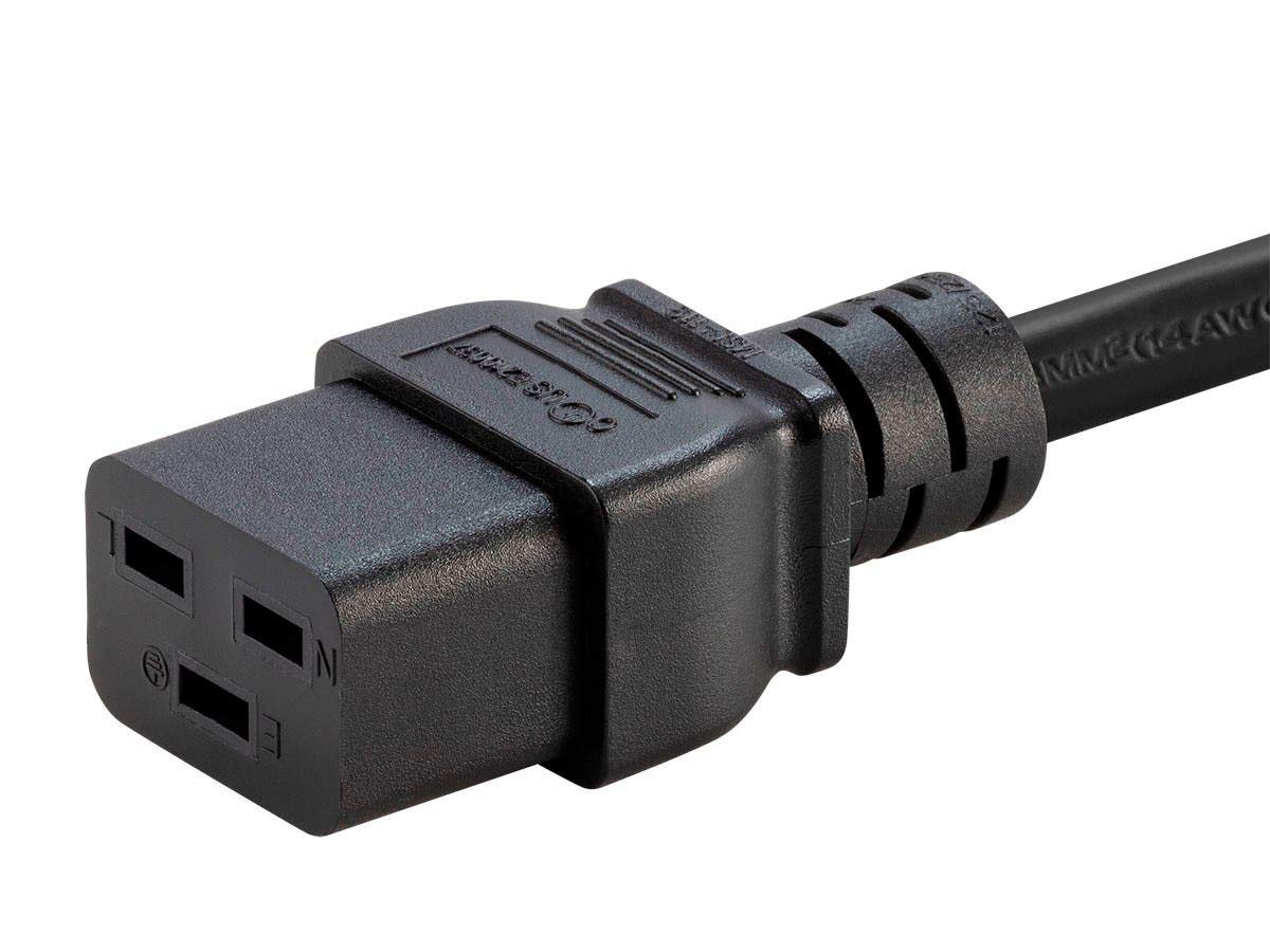Monoprice 140131 Extension Cord, Black