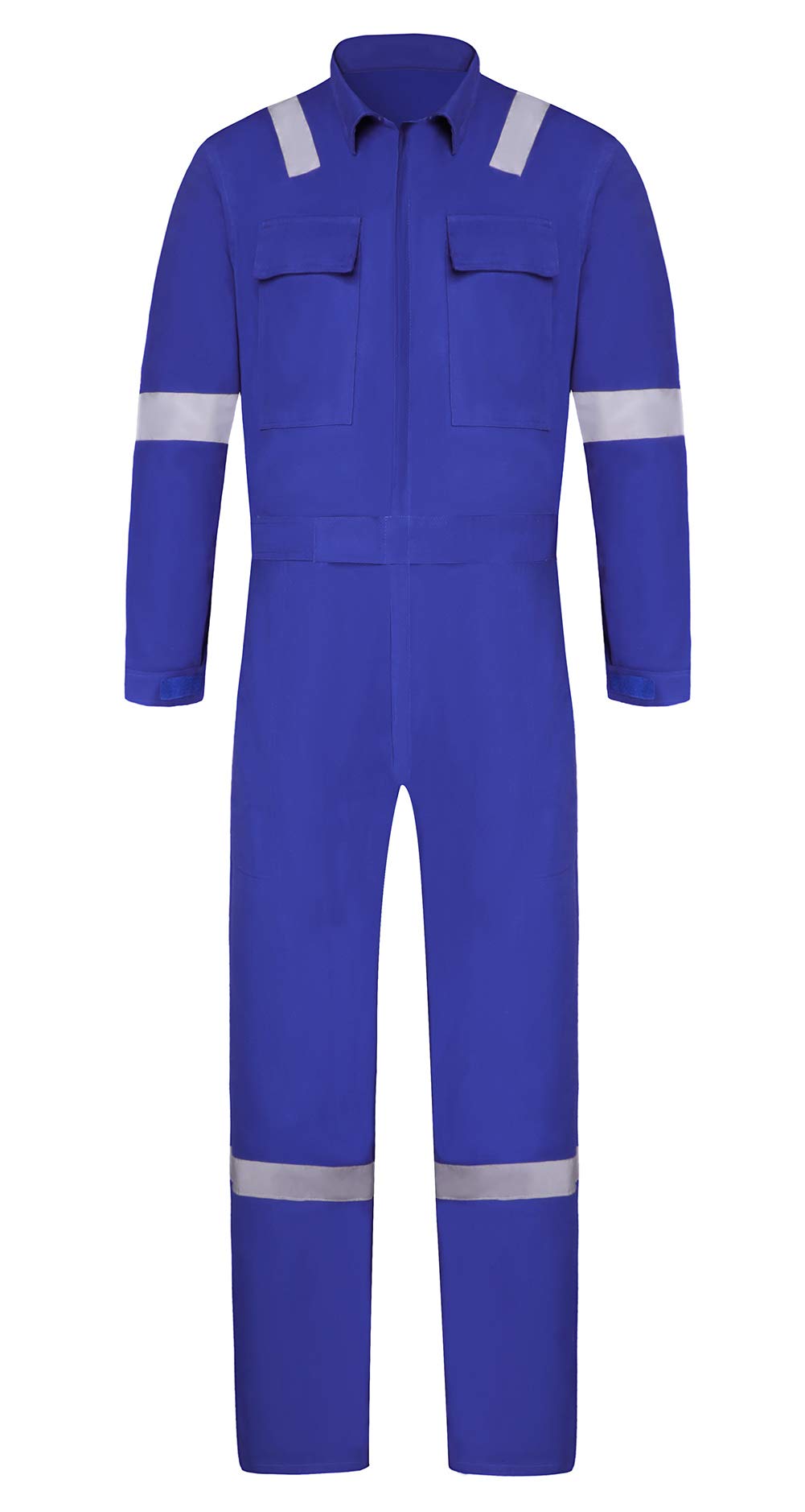 Hombre Mono de Trabajo para jardín y Garaje Industria Cintas Pantalones con Peto de Trabajo Reflectantes Resistente al Aceite para Mecánicos