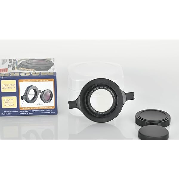 Raynox DCR-0250 Super Makro mit Universal-Schnappadapter, Schwarz – Bild 7