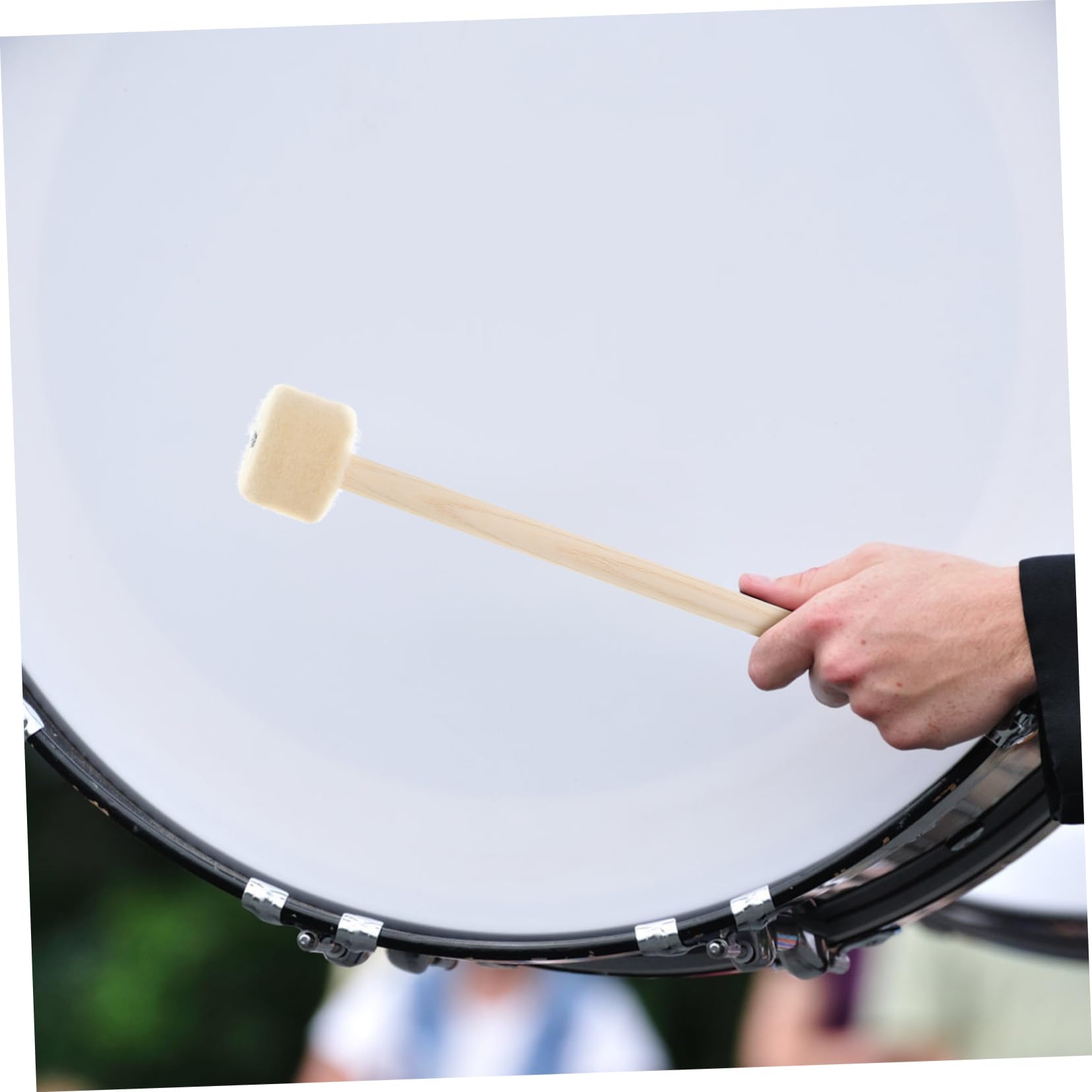 Sosoport 6 Pezzi Bacchette per Batteria Legno Bacchette per Percussioni Mallets per Timpani e Grandi Accessori Musicali per Musicisti e Praticanti