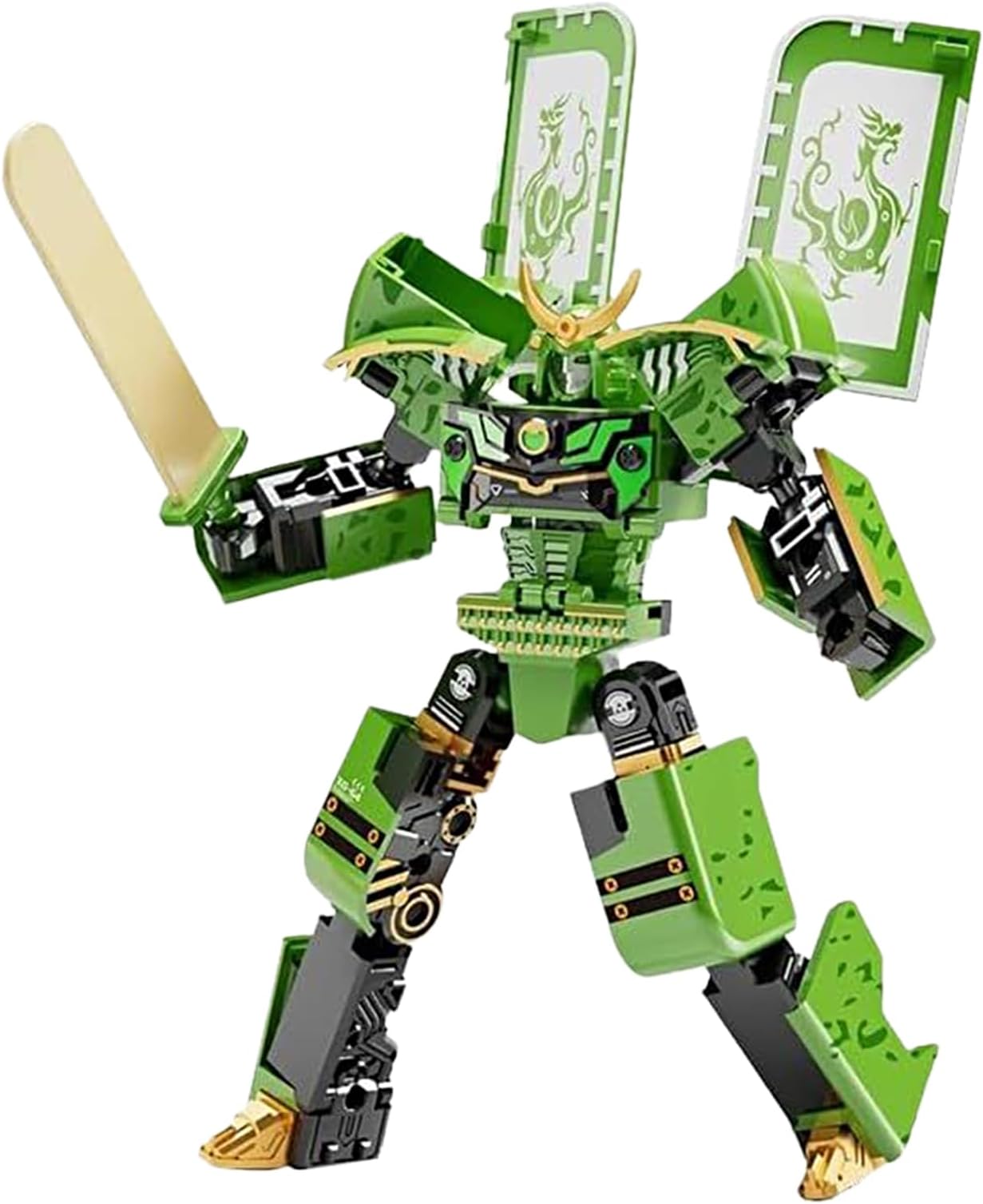 Transforming Ice Cream - Educational Blocks, Creative Shape Shifting Robot Figure, Interactive Morphing Dessert Action, Fun Convertible Sweet Puzzle - For Kids Boys Girls Party Favors