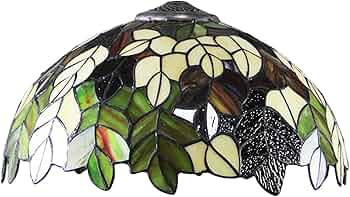 Amazon.co.jp : 16インチのステンドグラスランプシェード交換のみ Amazon.co.jp : 16インチのステンドグラスランプシェード交換のみ