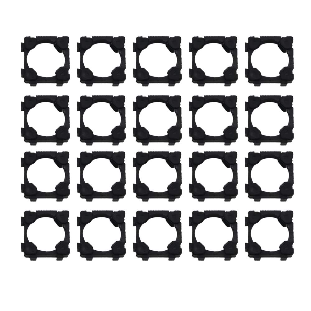 Electronic Spices PACK OF 20 18650 Battery Holder Spacer Bracket Cell Cyclinderical LI-ION 18650 Battery-picture-33