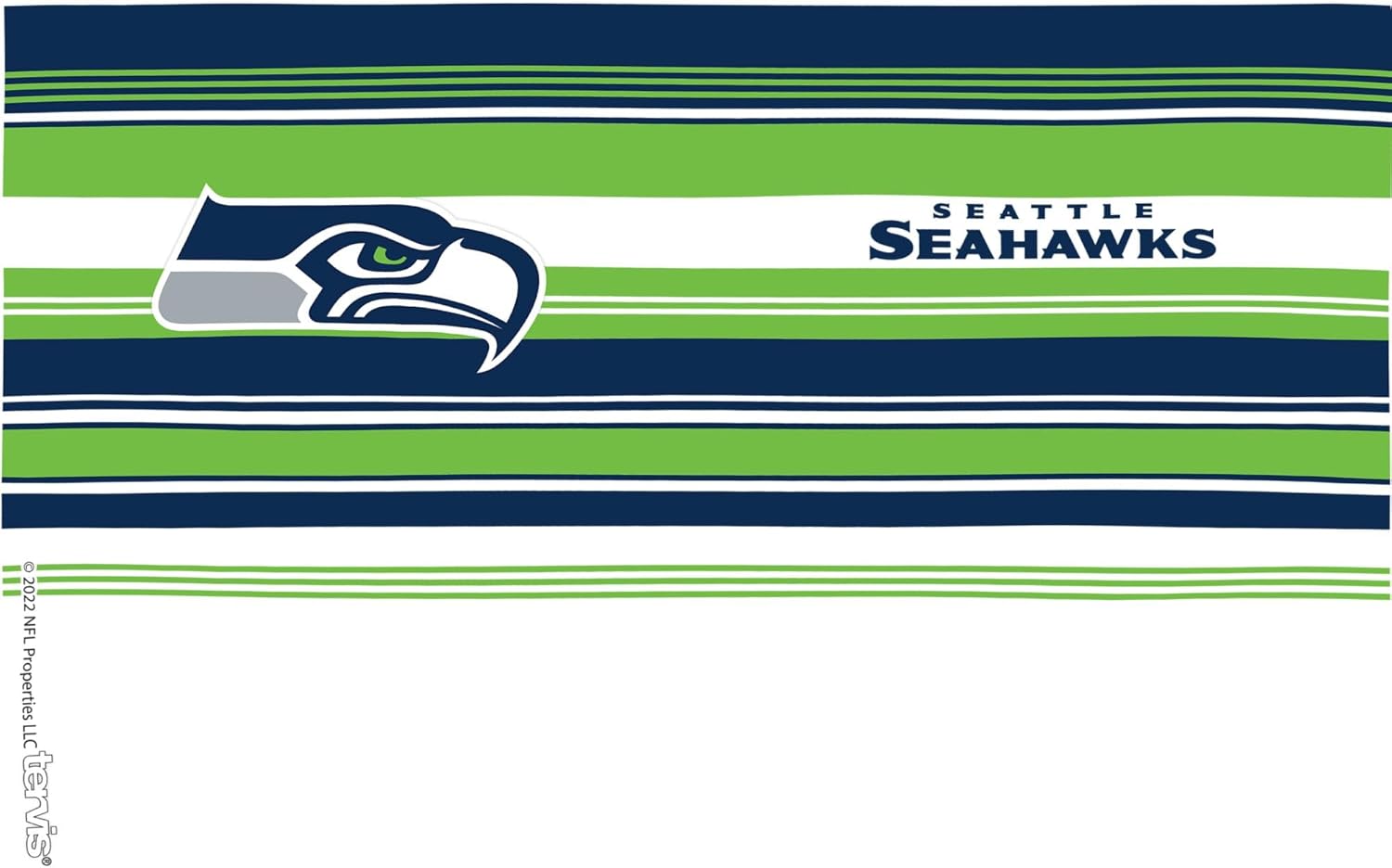 Tervis Classic Tritan 16oz Classic Tumbler, Set of 4 | NFL® Seattle Seahawks - Assorted | Made in America, BPA/PFAS Free, Keeps Drinks Hot or Cold