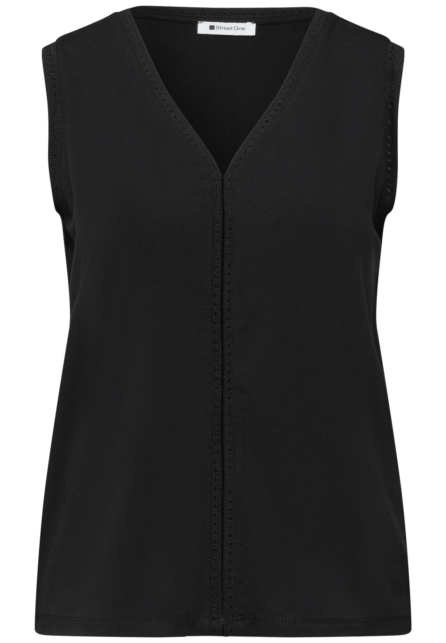 Street One 3230698 Top con Cinta de Crochet Mujer (Pack de 1)