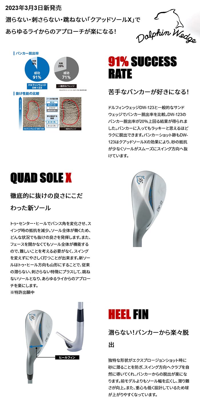 Amazon.co.jp: Golf Club Custom Model Casco Dolphin Wedge Left