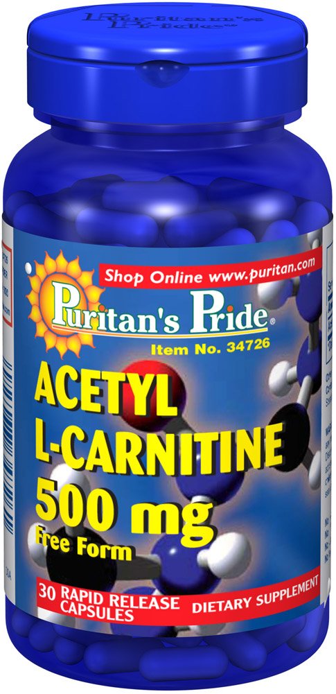 puritan pride l carnitine 500 mg Puritans Pride Acetyl L Carnitine 500 Mg Helps Promote Metabolic