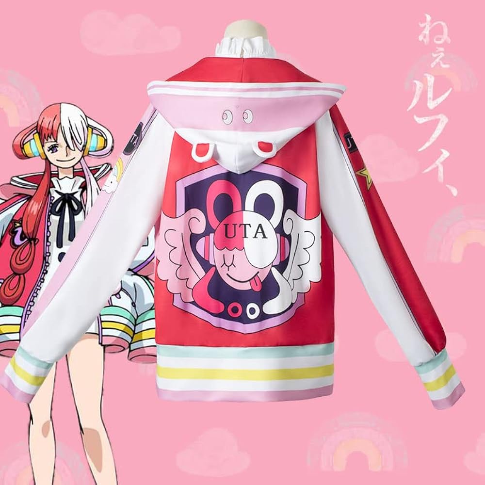 【ONE PIECE】UTAジャンバー Amazon.com: OSIAS Uta Cosplay Outfit Jacket and Shirt Long Version