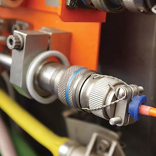 Miniatura 5 de Alicates de torsión de alambre de seguridad resistentes, 10.630 in/10.63 pulgadas con retorno de resorte, mordazas de bloqueo para maquinaria