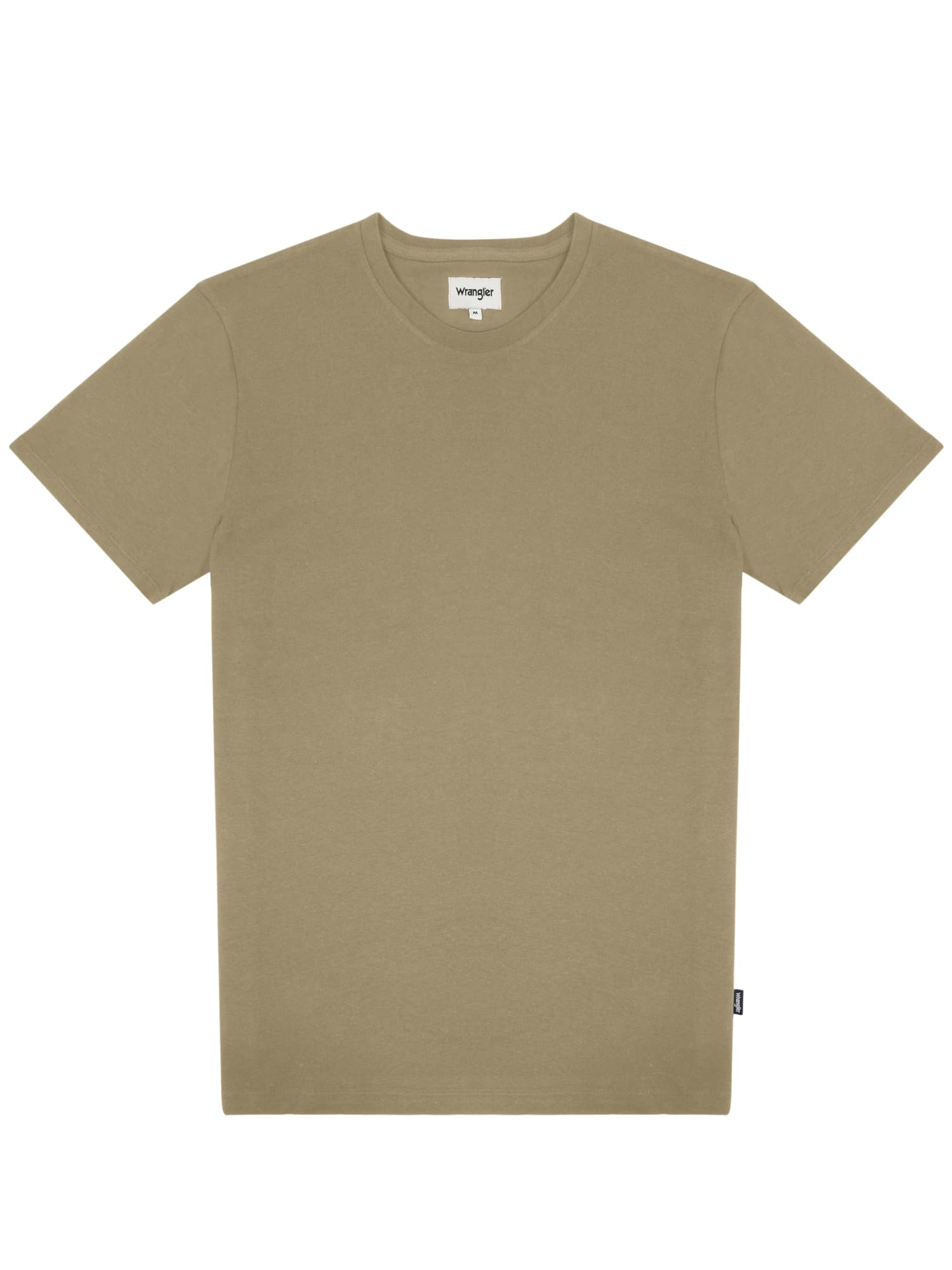 Wrangler Men's 2 Pack Tee shirt, Dusty Olive, M UK