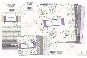 Wilmington Prints Fabrics Au Naturel Lisa Audit 10 Karat Crystals 100% Cotton...