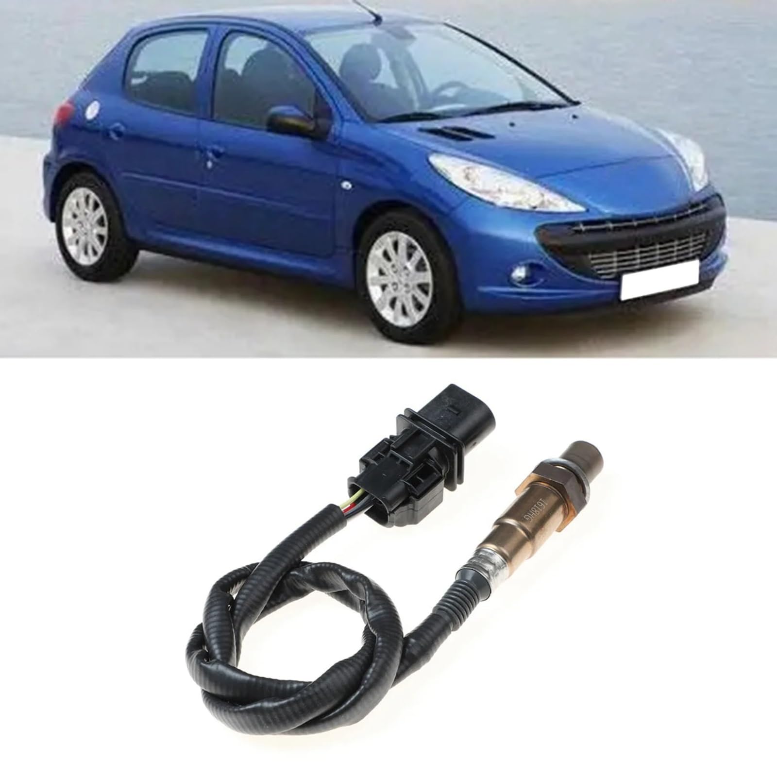 Sensore Ossigeno Compatibile Con Peugeot 5008 MPV 2009-2019 Sensore Di Ossigeno O2 Lambda Per Modulo Sonda Kit Unità Di Montaggio Cavi V759486080