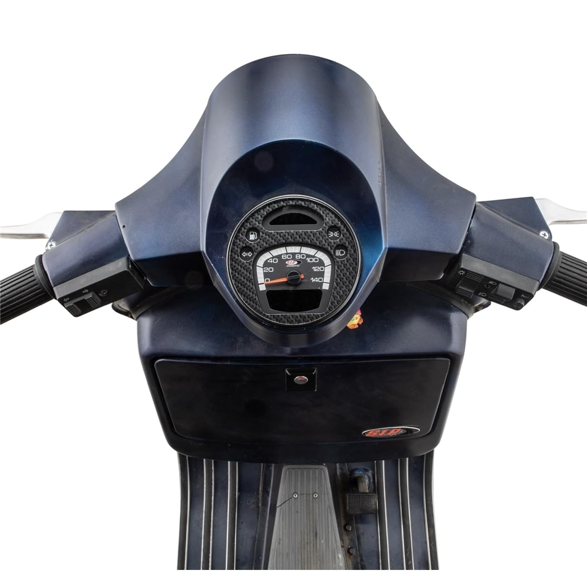 Contachilometri contagiri SIP 50000223 2.0 CARBONIO adatto per Vespa 80 125 150 200 PX E arcobaleno