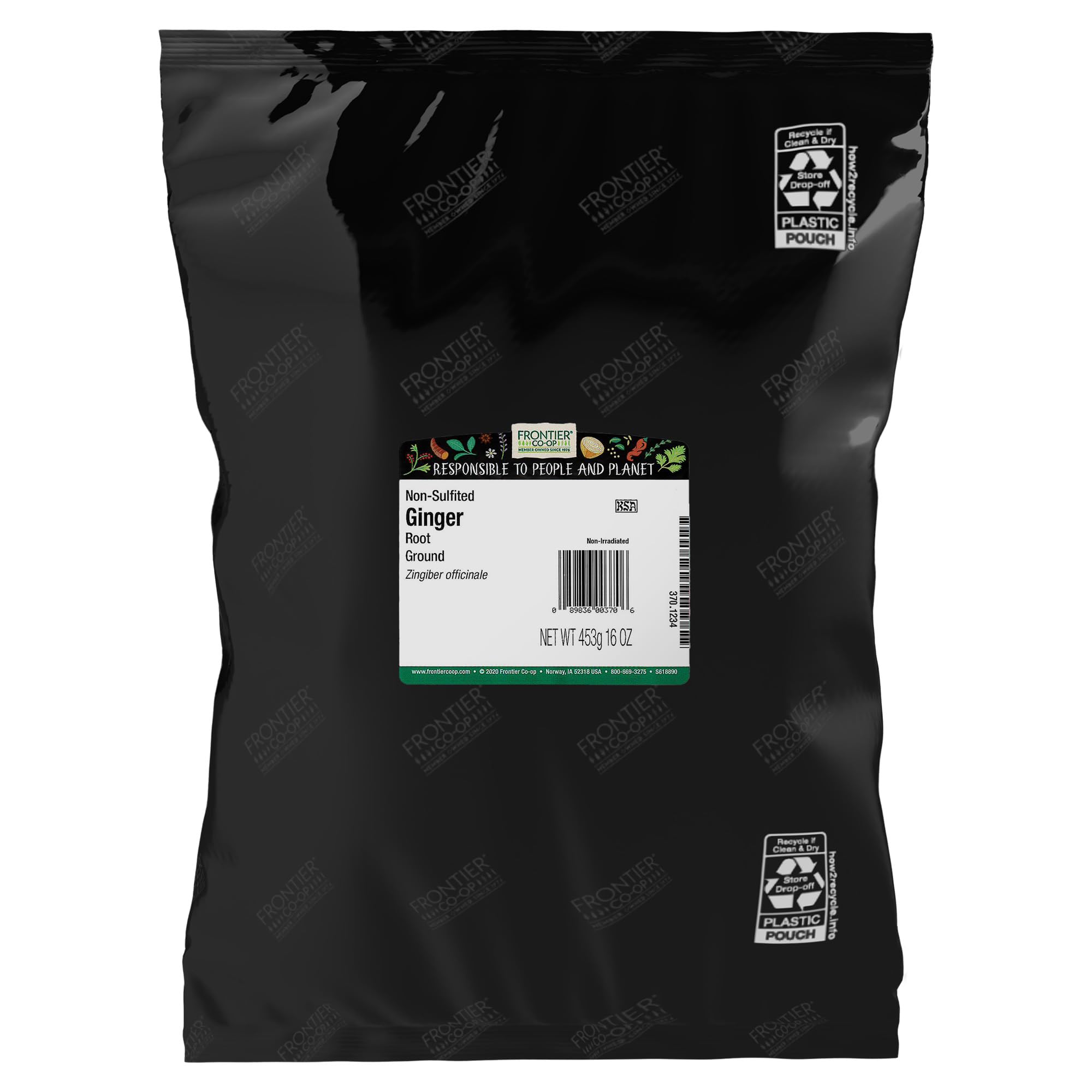 Amazon.com : Frontier Co-op Ground Ginger Root - Sustainably Grown