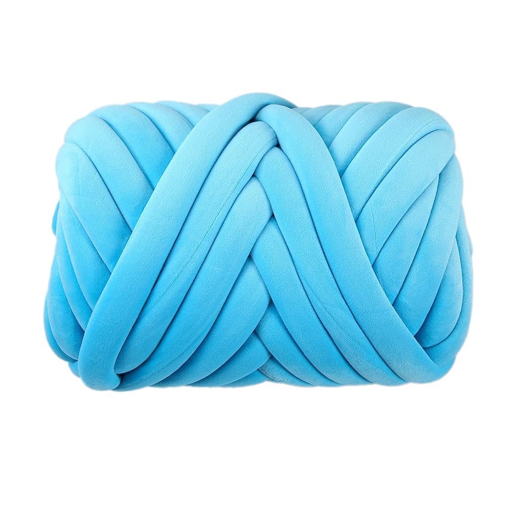 Gruba włóczka wełniana, 1000 g, Chunky XXL Yarn do dziergania na ręce, przędza do dziergania na ręce, nieporęczna przędza dla początkujących, do szydełkowania, koców, poduszek, kosza dla zwierząt