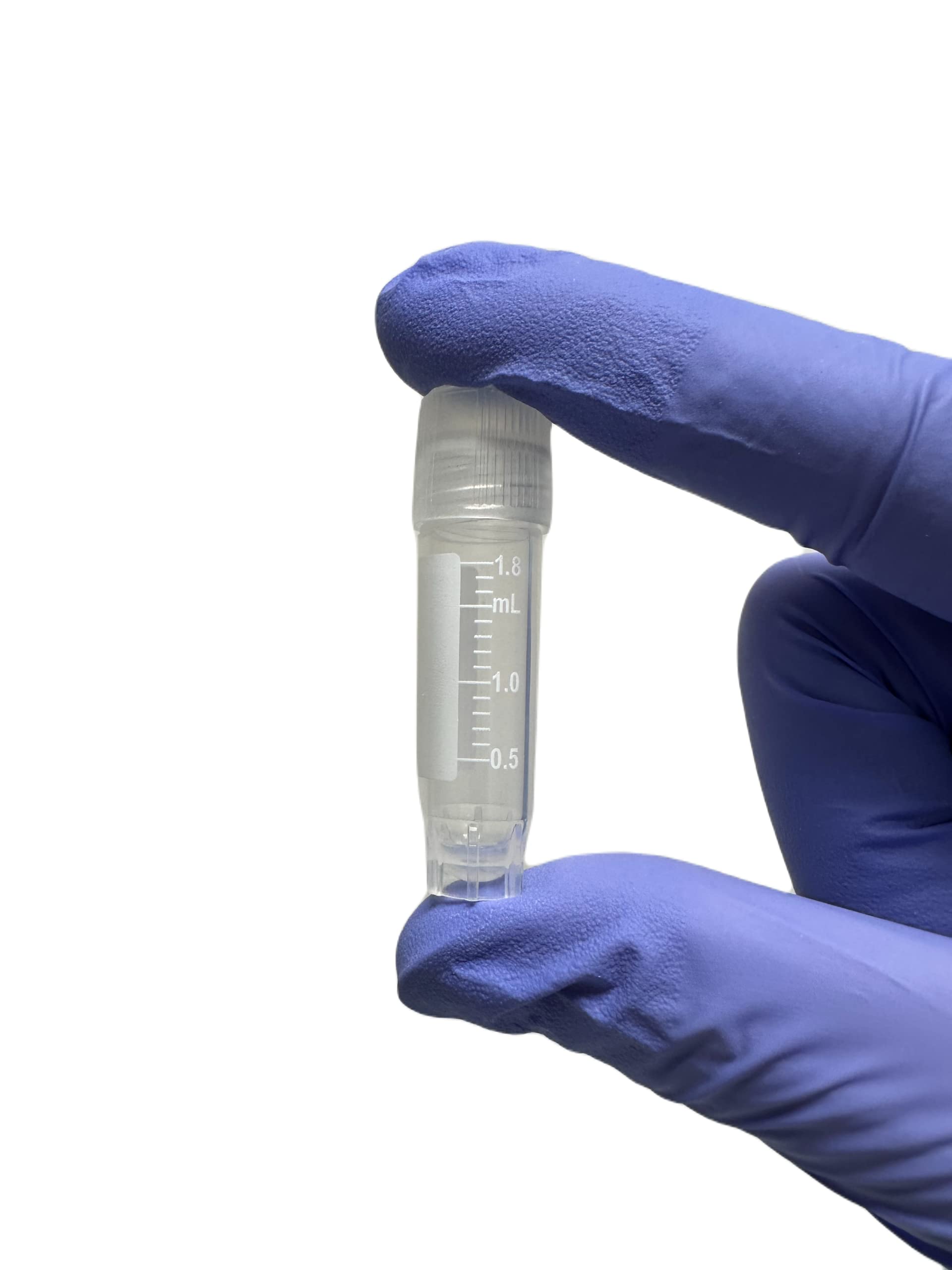 Sterile Injection Base One Empty Sterile Vials CryoForge 2mL Internal Thread Sterile Cryovial With ...