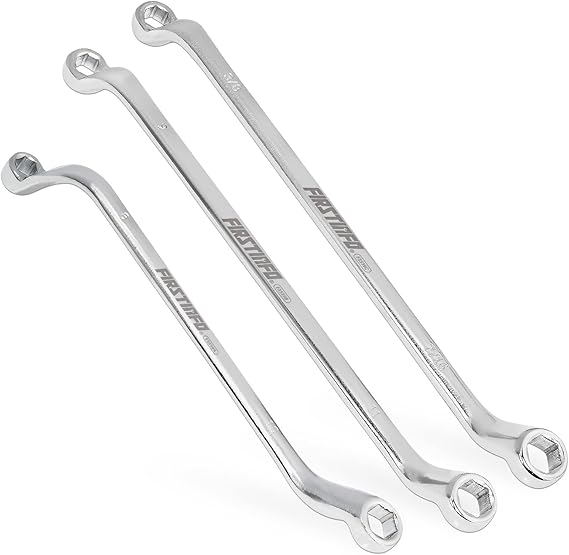 FIRSTINFO Offset Automotive Brake Bleeder Wrench 6 Sizes in 1 Set