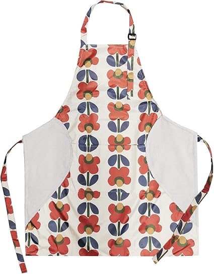 Amazon Co Jp 北欧風 花柄エプロン 防水 エプロン おしゃれ 実用的 ショート丈 エプロン 首掛け Pvc加工 手拭き付 大容量ポケット 汚れにくい シワ防止 軽量 快適 かわいい 大人 シンプル 家庭用 作業用 母の日 誕生日 プレゼント ホーム キッチン