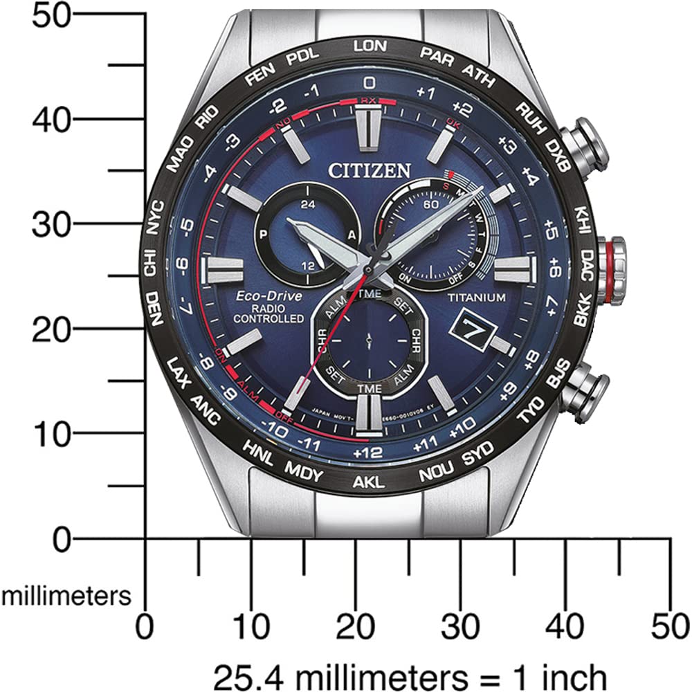 Citizen Men's Chronograph Eco-Drive Watch with a Titanium Band