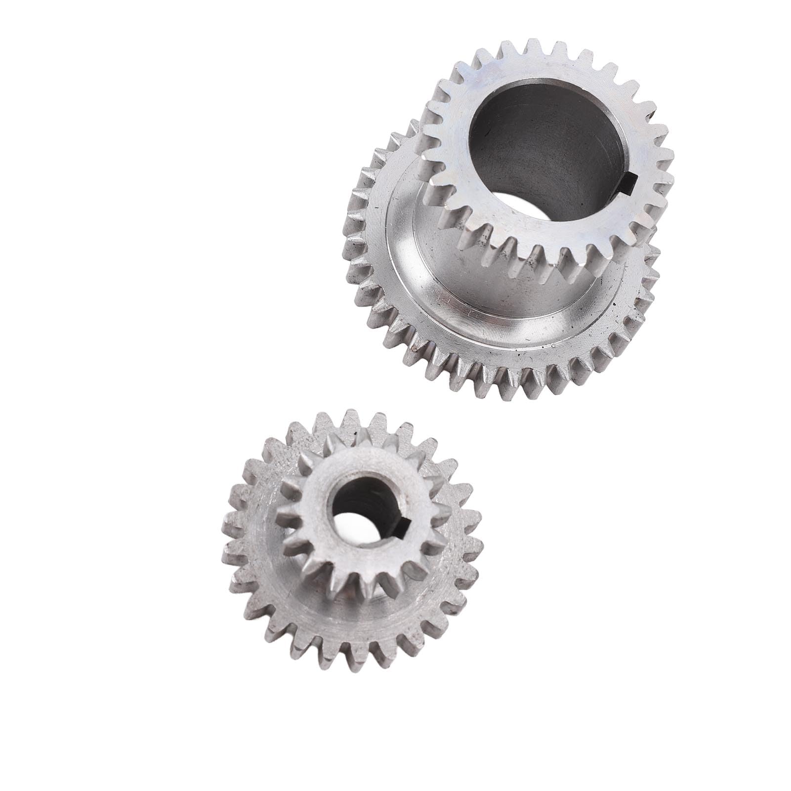 Juego de Engranajes de Torno de Metal, Engranaje Duplicado Fijo T37 T27 con Deslizante T26 T16 para Mini Torno 0618 7x12 7x14