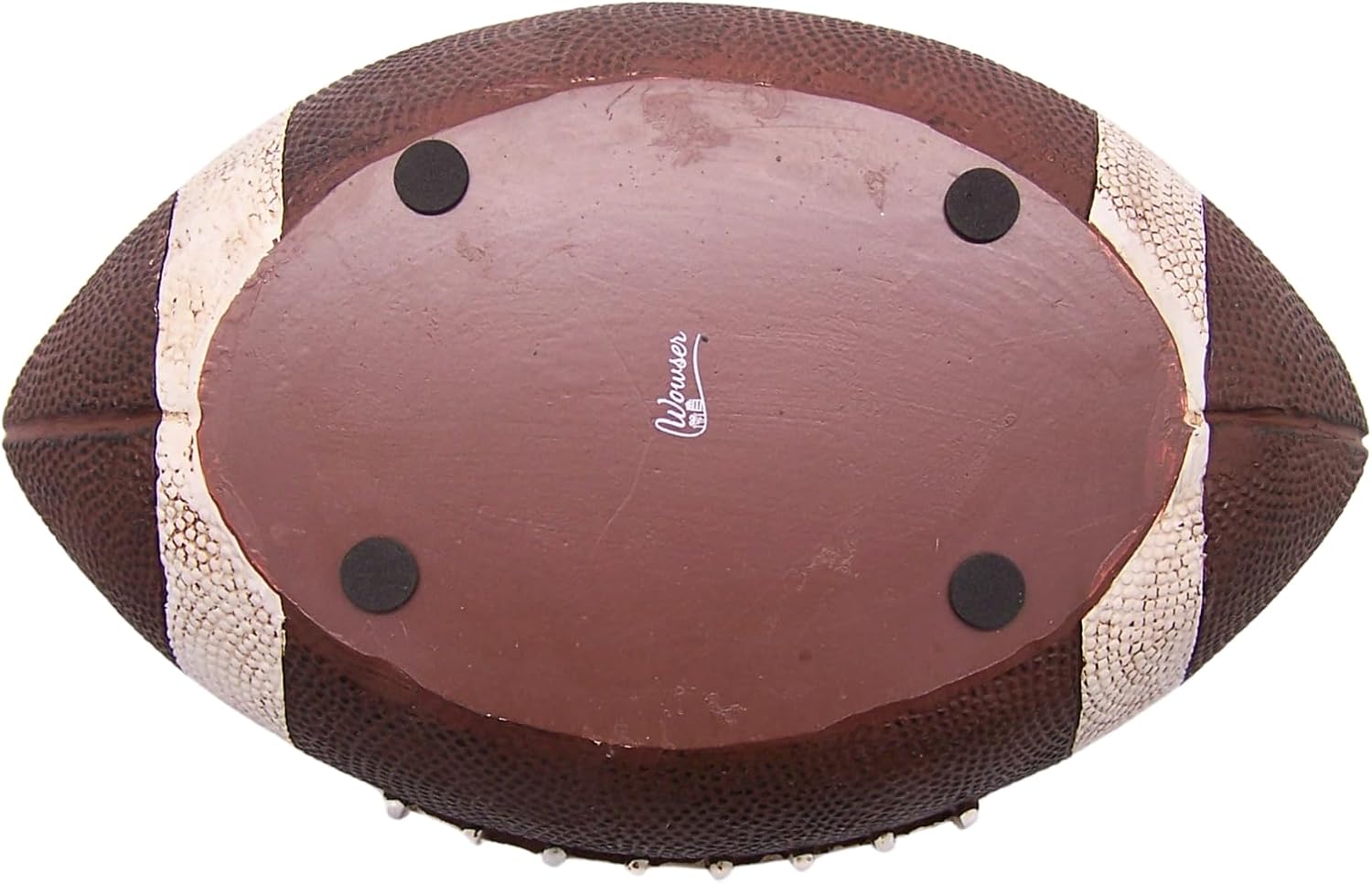 Wowser Football Shaped Planter Pot, Home & Garden Decor, Sports Theme Planter, 10.25 Inches