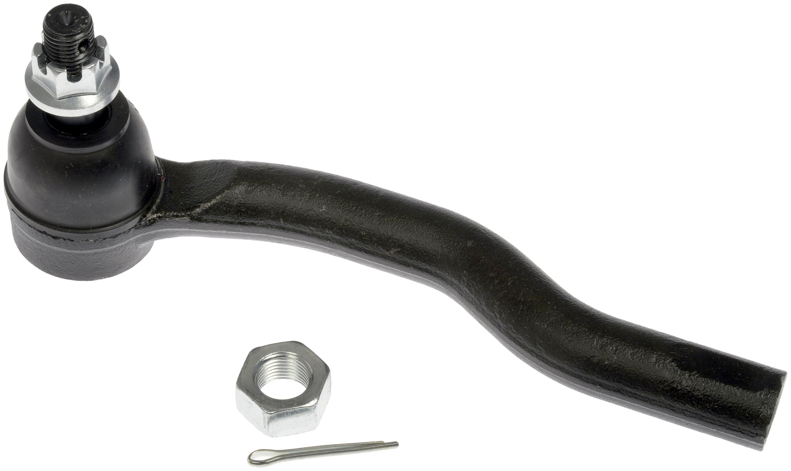 Dorman TO69081 Front Driver Side Outer Steering Tie Rod End Compatible with Select Infiniti/Nissan Models - Tie Rod - Steering Tie Rod End - This steering tie rod end directly replaces the original equipment tie rod on specific vehicle applications. It has undergone an industry-leading evaluation process to ensure smooth, safe operation.